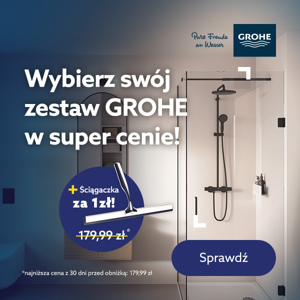 GROHE + ściągaczka za 1zł