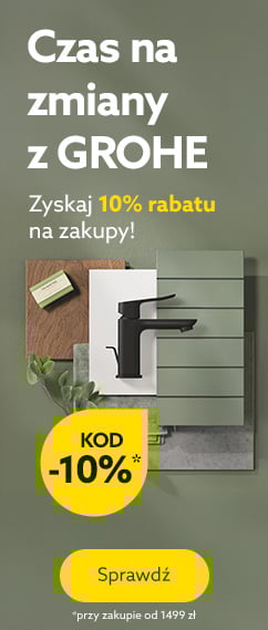 Czas na zmiany z GROHE z kodem -10%