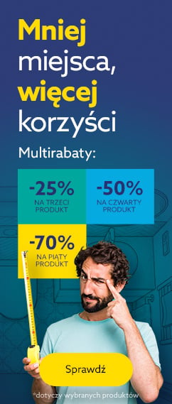 Mniej miejsca, więcej korzyści - multirabaty