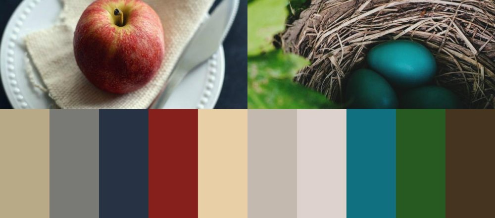 kolory rustykalnej łazienki